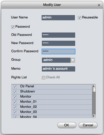 Gérer les utilisateurs et modifier les mots de passe - password