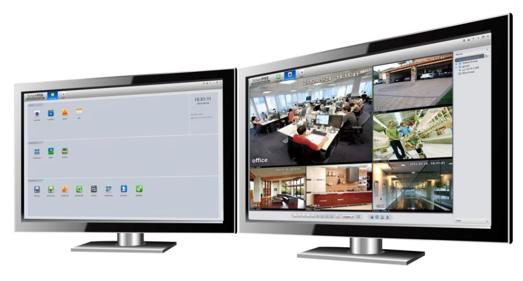smart PSS - logiciel enregistreur video surveillance
