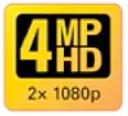 Camera HDCVI 4MP logo